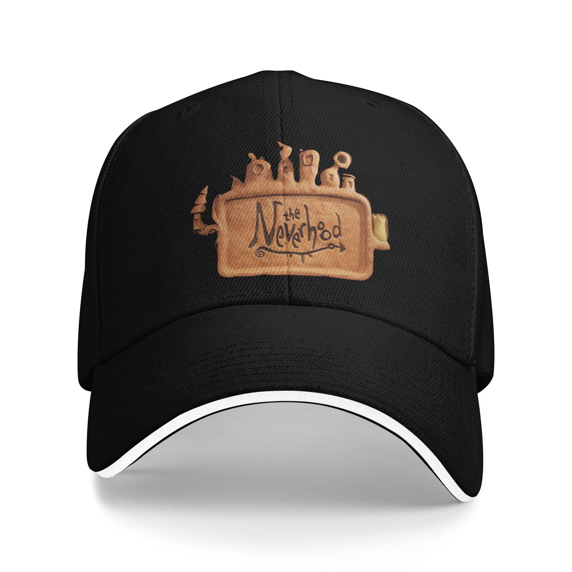 Men Women The Neverhood Hats Cool Baseball Cap Sun Hat Travel Headewear Adjustable Adjustable