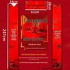 Black Calligraphy 11-Character Spring Festival Couplets for Villa Gates - Red All-Year Display