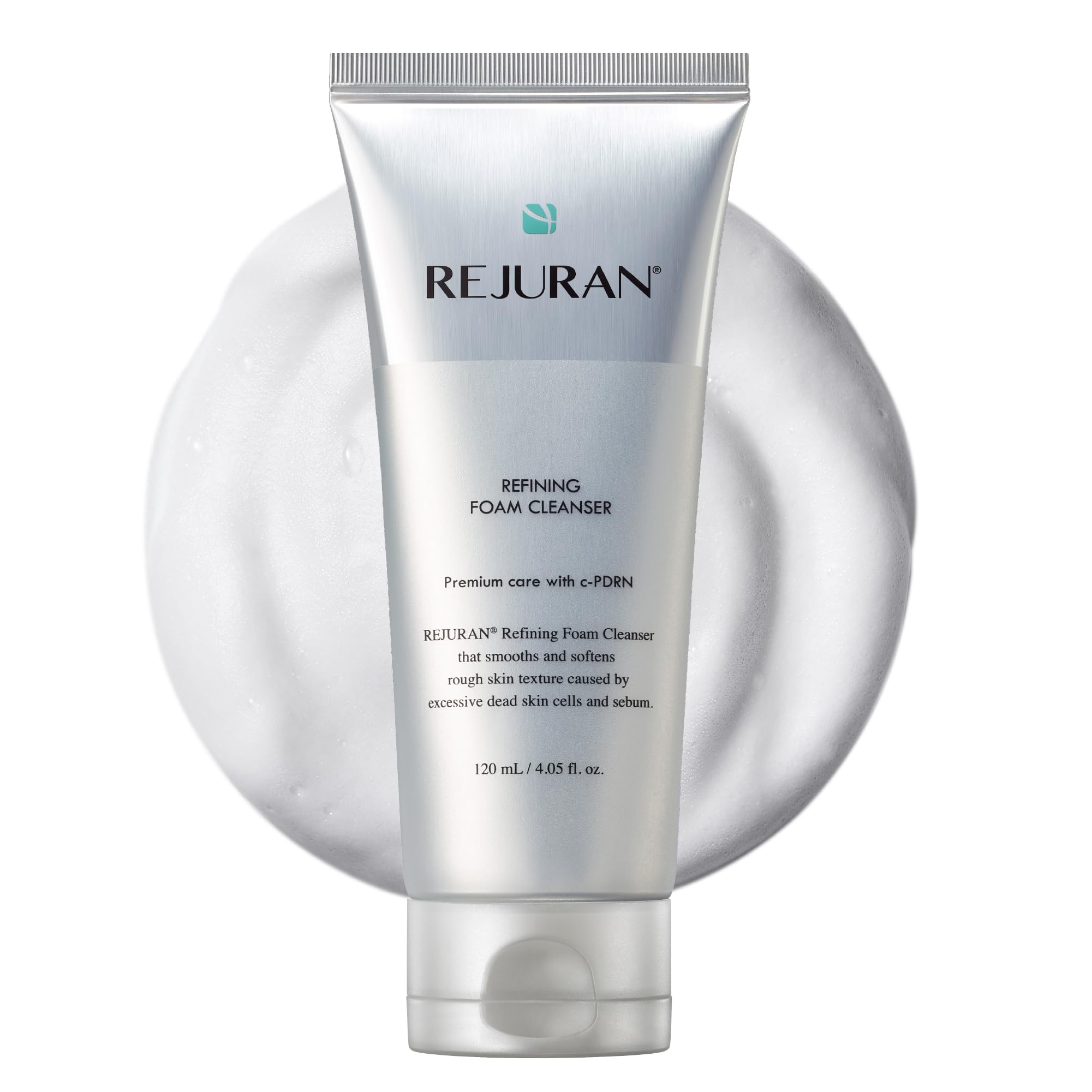 

REJURAN Refining Foam Cleanser 120ml PHA LHA Pore Care Exfoliating Sebum Mild [Official] c-PDRN