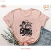 Cruise Squad 2024 T Shirt Crew Family Vacation Group Travel Outfit Girls Trip Bachelorette Gift Vintage