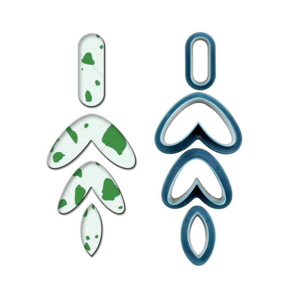 142pcs Plastic Clay Earring Cutters Different Shape Clay Tools Set  Jewelry Making