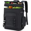 30L Waterproof Insulated Cooler Backpack for Men Women Leak Proof Cooler Rucksack for Camping Beach Fishing Picnic Travel Bag