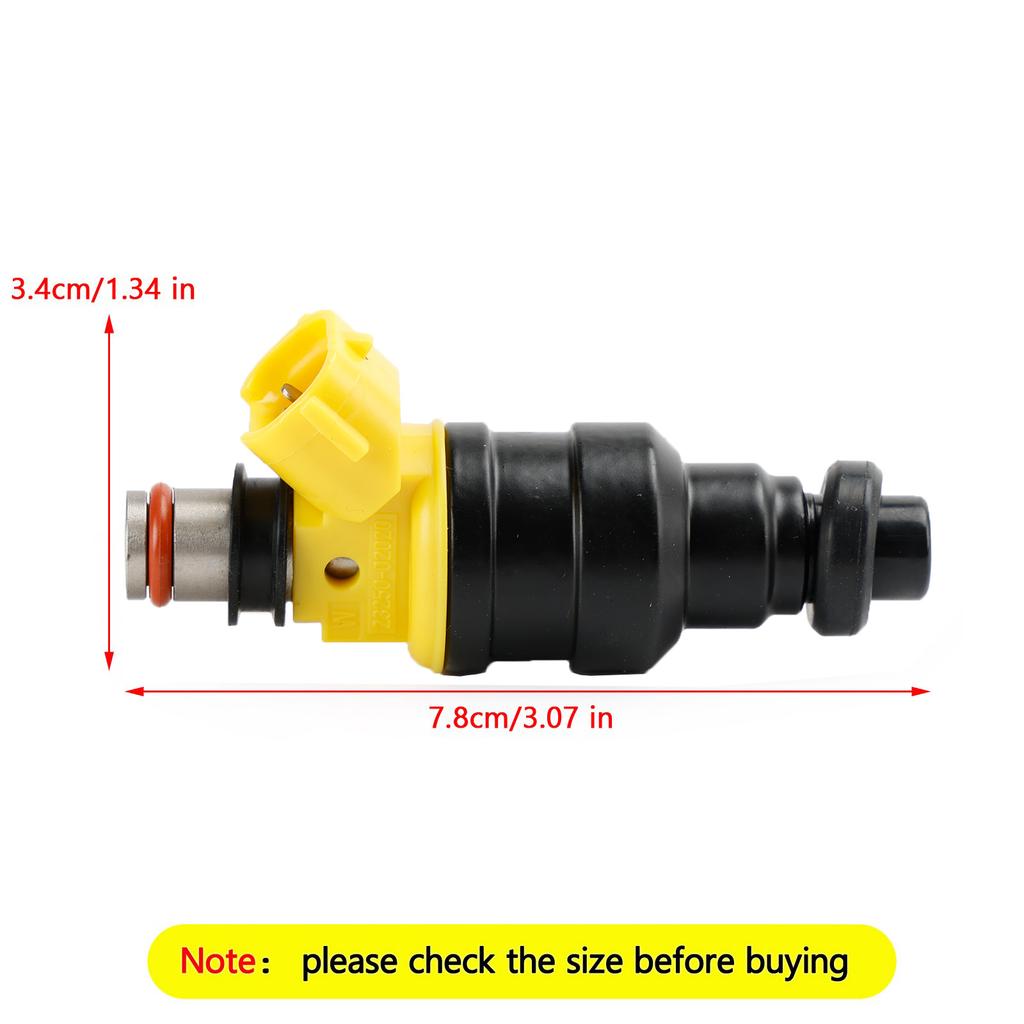 4 Stück Einspritzdüsen 23250-02020 Passend für Toyota Carina 92-97 AT190 Avensis 97-00