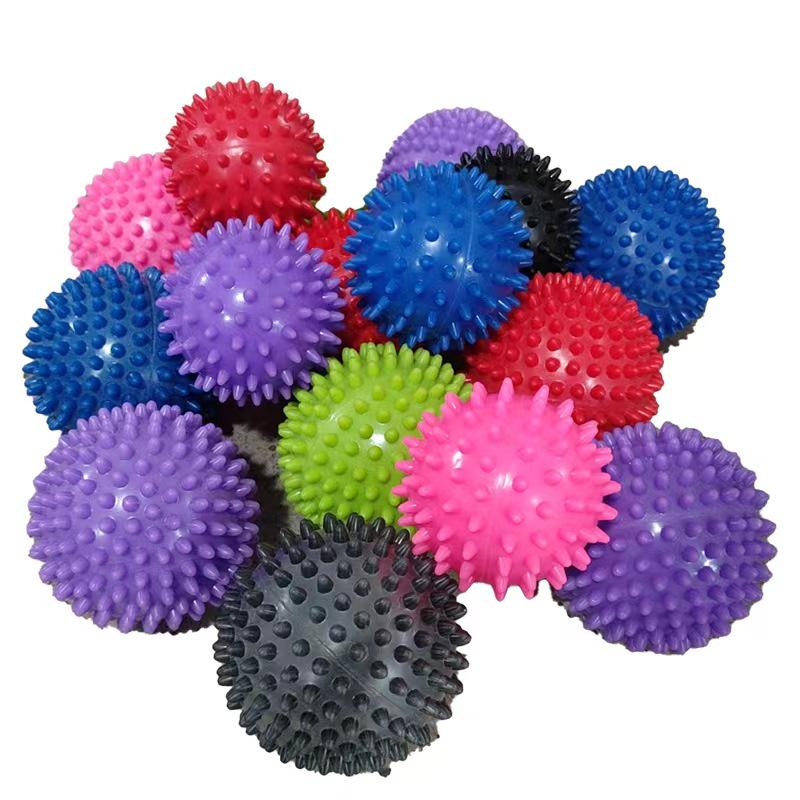 Myofascial Acupoint PVC Prickly Massage Ball for Shoulder, Neck, and Sports Fitness Yoga Relaxation