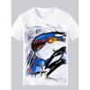 Lugia Printing Oversized Cotton T-shirt Men and Women Comfortable Fashion Y2K Children's Clothing Summer T-shirt