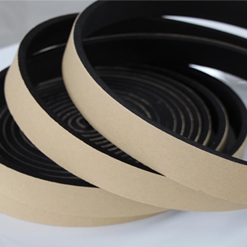 EPDM Neoprenová Samolepicí Páska Izolační Těsnění Dveře Okno Těsnění Polštářek 2 5mm 10mm x 10 15 20 25mm 30mm 40mm 50mm 2m Černá