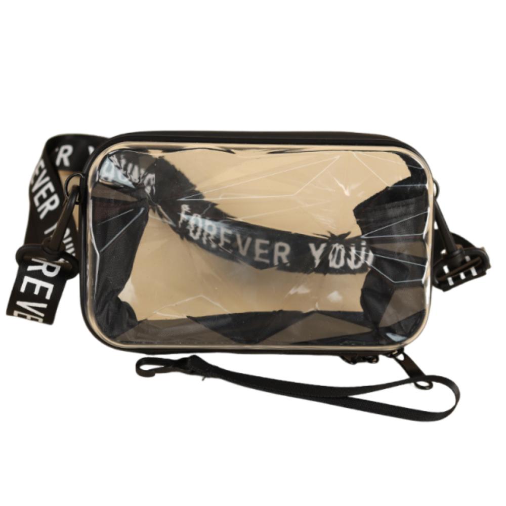 

7 Inch Hard-shell Makeup Bag Mini Single Shoulder Bag Portable Solid Color Handbag Shopping белый