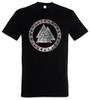 VALKNUT RUNES T-Shirt Mens Womens Tees Top Wotansknoten Paganism Newpaganism Heidentum Odin Thor Rune