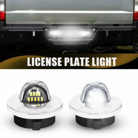 LED Plate Rear License Light Tag Bumper For Lamp Assembly Ford F150 F350 F250