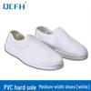 Unisex Anti-Static PVC Mid-Cut Work Shoes - Lightweight, Dust-Free, Soft Sole for Labor Protection