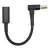 USB C To DC 5.5x2.5mm Adapter Nylon Knitted 100W Dual Chip Safe USB C Female To Male Adapter for Laptop