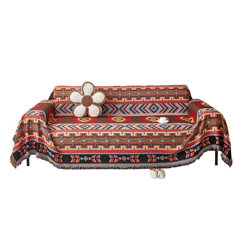 Bohemian Style Sofa Cover Ins Trend Slipcover Non-slip Cushion Sofa Towel Four Seasons Universal Set Wholesale