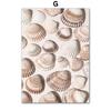 Sunset Beach Coconut Tree Bridge Shell Bird Wall Art Living Room Decoration Canvas Painting Nordic Posters And Prints Pictures