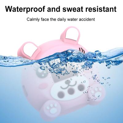 Silicone Case Shockproof Cartoon Protective Cover with Lanyard Protector Cover Compatible with Punirunes Interactive Digital
