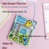 June 1st Cartoon Student Stationery Set: 6-Piece Children's Back-to-School Learning Kit