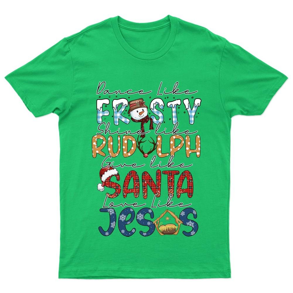Christmas Dance Like Frosty TShirt Unisex Gift Retro Funny Unisexs Vintage S