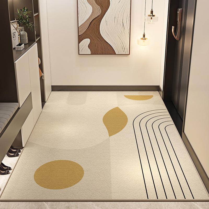 Household Entrance Mat Entrance Door Foyer Foot Mat Living Room Foot Mat Dirt Resistant Carpet