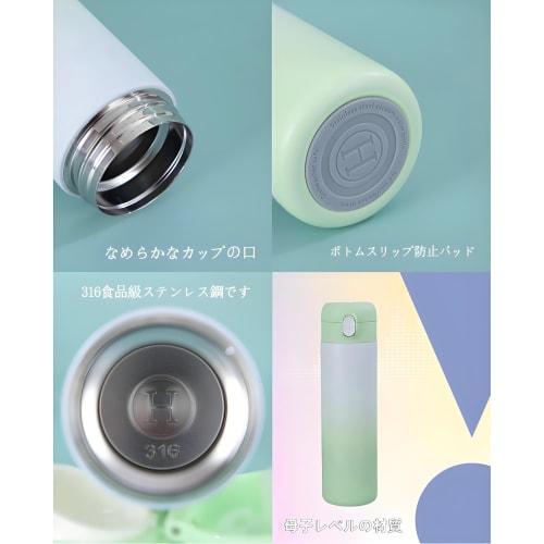 IOLOYU 450ml Insulated Thermos Water Bottle, Stainless Steel, for Kids, Girls, and Boys, Stylish, Easy To Clean, Vacuum Insulated, Leak-Proof, and Per