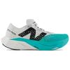 New Balance FuelCell SuperComp Pacer V2 White Cyber Jade Black (Womens) Women Sneakers WFCRRLW2