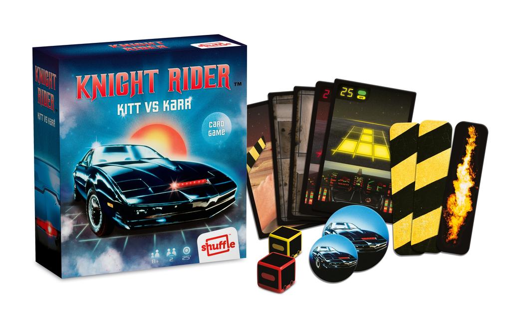 GRA KARCIANA SHUFFLE RETRO KNIGHT RIDER 1147