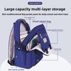 Unisex Oxford Cloth Large Capacity Mbke Letter School Backpack With Antiwater Tech For Education Use