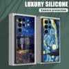 Van Gogh Starry Night Cafe Terrace Phone Case For Samsung Galaxy S26 Ultra S25 FE S24 S23 S21 Ultra S20 FE S22 S26 Plus 5G Cover