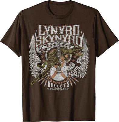 T-shirt Croc Rock Bullet Tread On Me Southern Country