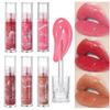 Mirror-Finish Lip Glaze with Moisturizing Effect, Highly Pigmented Longwear Lip Gloss and Lip Stain for Daily Makeup - 1 Piece