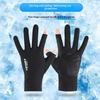 Lightweight Breathable Sports Gloves Anti Slip 2 Exposed Fingers for Men Women Cycling Fishing Climbing Work