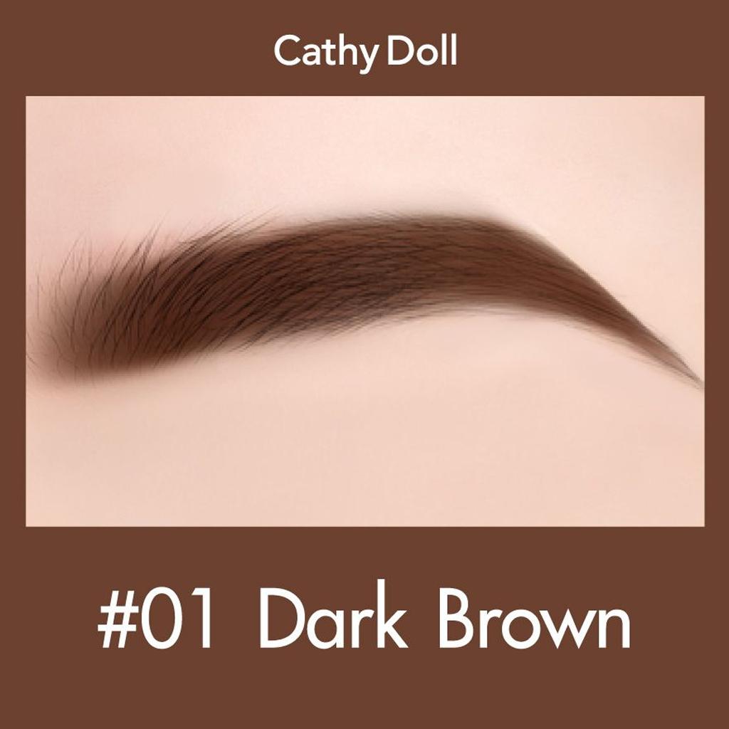 Cathy Doll His & Her Cushion Eyebrow Pencil 0.16g+0.4g No.01-04 - Thai Cosmetic