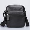Crossbody Bag Men's High-end Casual Trend Hanging Bag Mobile Phone Bag Men's Outdoor Portable Bag Leather Shoulder Bag