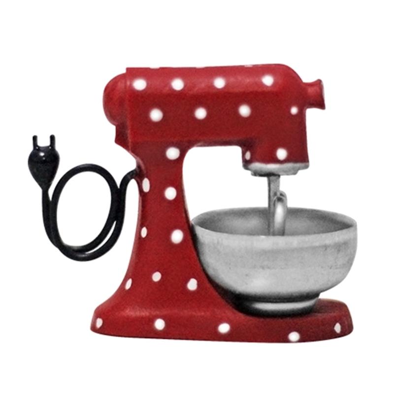 

Kitchen Furniture Mini Mixer Blender Agitator Miniature Food Model Dollhouse Toy 1