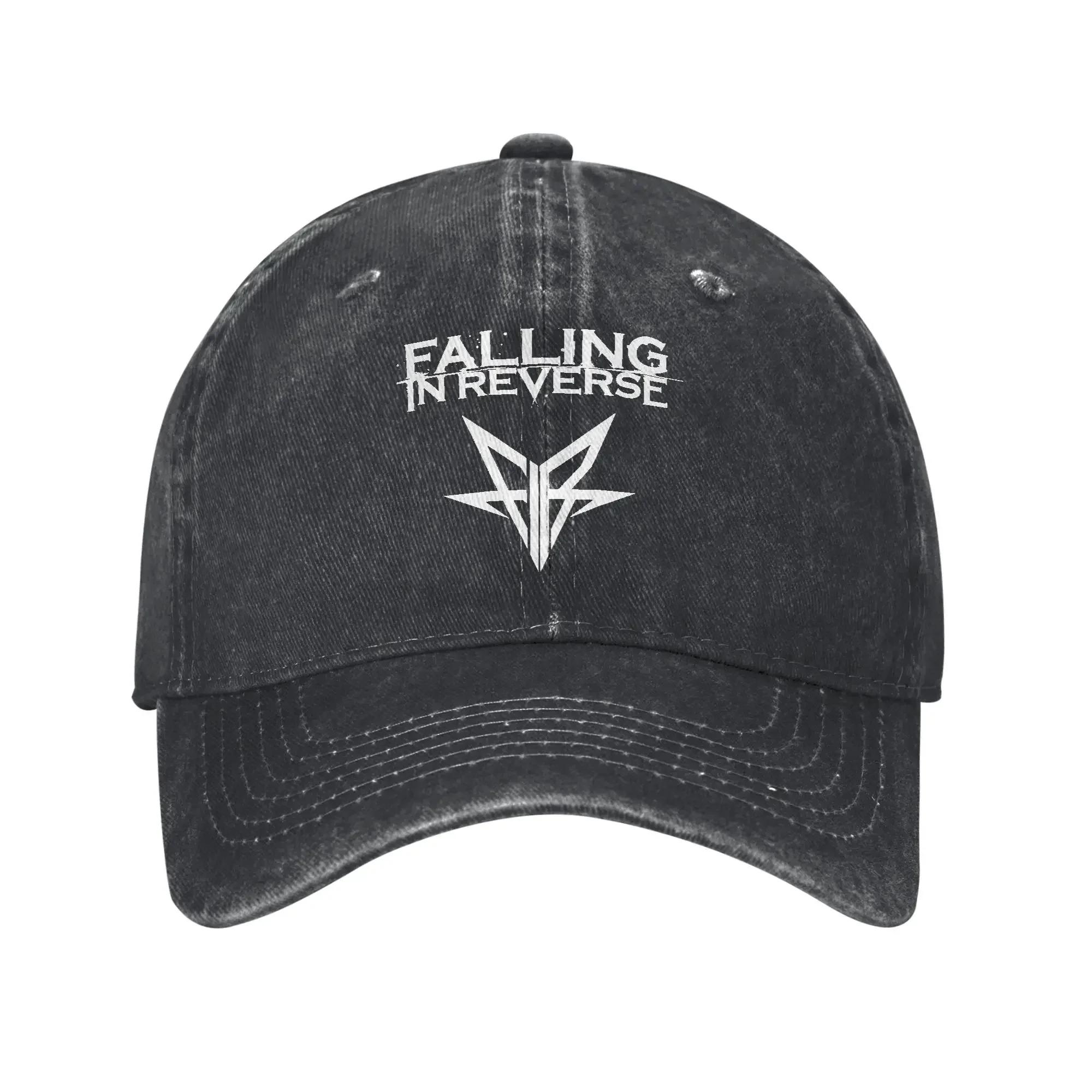 

Falling In Reverse Rock Band Metal Music Accessories Baseball Caps Unisex Casual Caps Hat Adjustable Casquette Dad Hat Adjustable