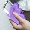 Gants isolés en forme de papillon, 2 pièces, couvre-Pot magnétique, Clip à main en Silicone résistant à la chaleur pour la cuisine