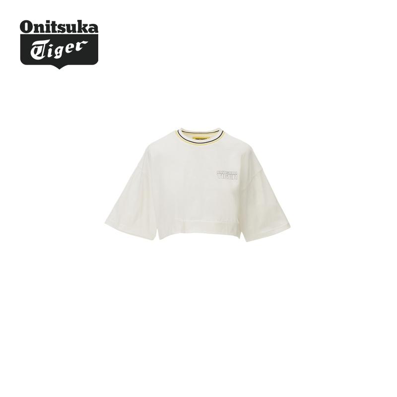 ONITSUKA TIGER Short Sleeve T-Shirt Simple Cropped Top Women Tops 2182B496-700