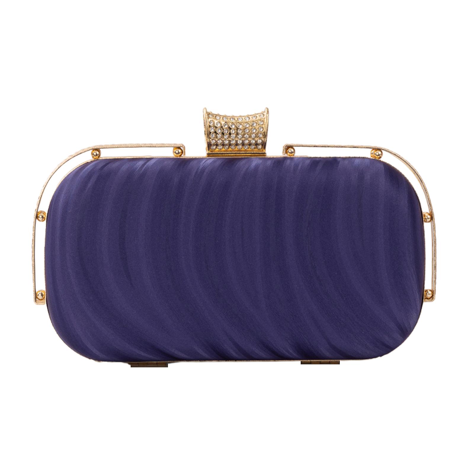 

Вечерняя сумочка для женщин, сумка на цепочке для девушек, дамский кошелек, элегантная вечерняя, банкетная, свадебная, клатч, женская сумка через плечо фиолетовый