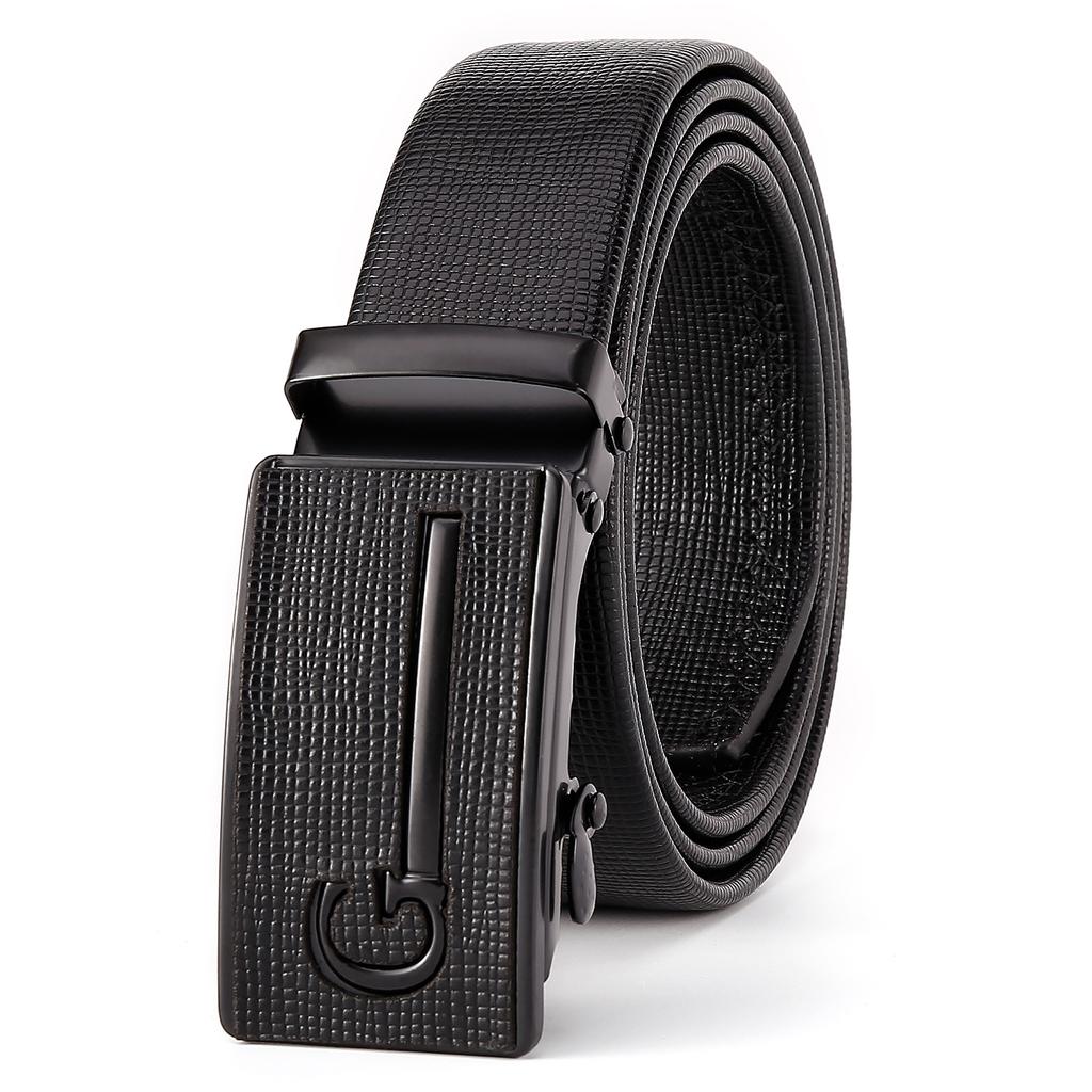 Belt Belt Men'S Premium Sense Sticky Leather Automatic Buckle Men'S Belt Simple Business Belt Men'S