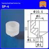 Triple-Layer Vacuum Release Silicone Nozzle for Robotic Arm