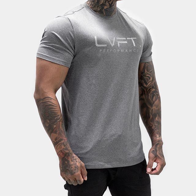 Men's Fitness Crew Neck T-shirt - Sweat-Wicking, Breathable, Short Sleeve, Tight Fit, Versatile for Casual, Training, and Running
