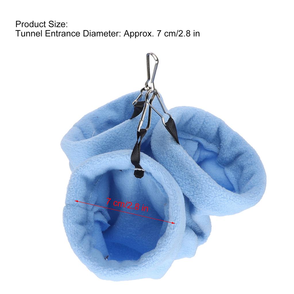 Hamster Bed Hanging Tunnel Hammock Warm Sleeping House for Rat Hamster Small Animnals