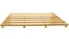 BAMBUS BADEZIMMERMATTE HOLZTEPPICH PLATTFORM 53x 35,5x 2,5cm