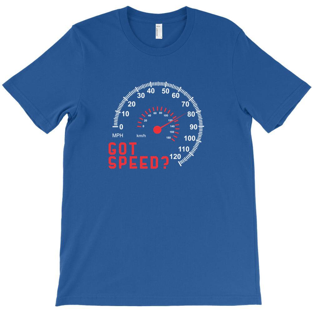 Got Speed Gauge Racer Race Car Driver T Shirt Short T Shirt Hombre O Neck 2XL