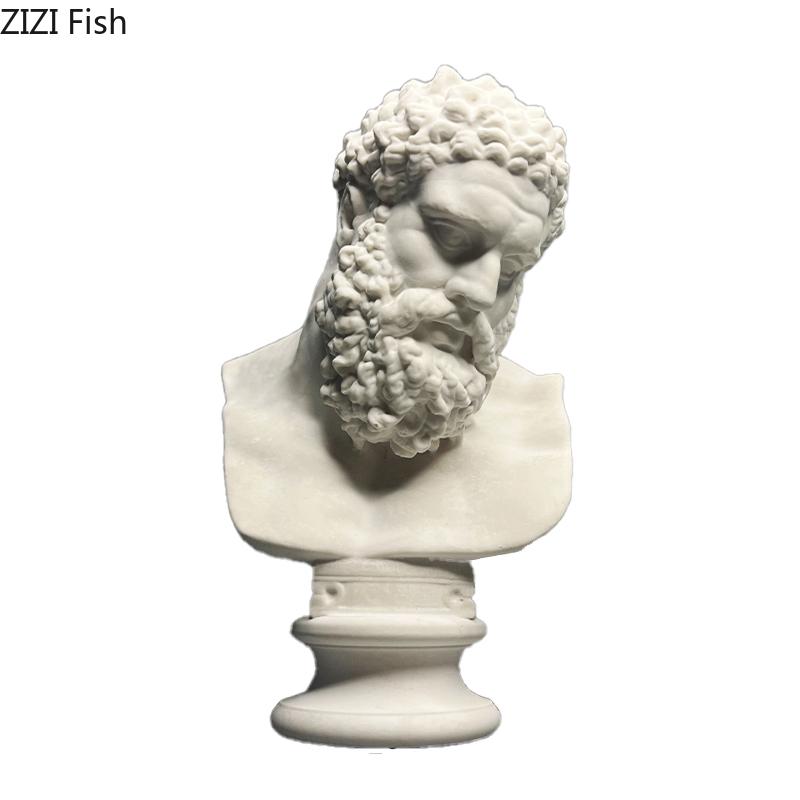 Römische Mythologie Herkules Gipsstatue Schreibtischdekoration Ornamente Charaktere Skulptur Skizzenpraxis Malen Lehrmittel