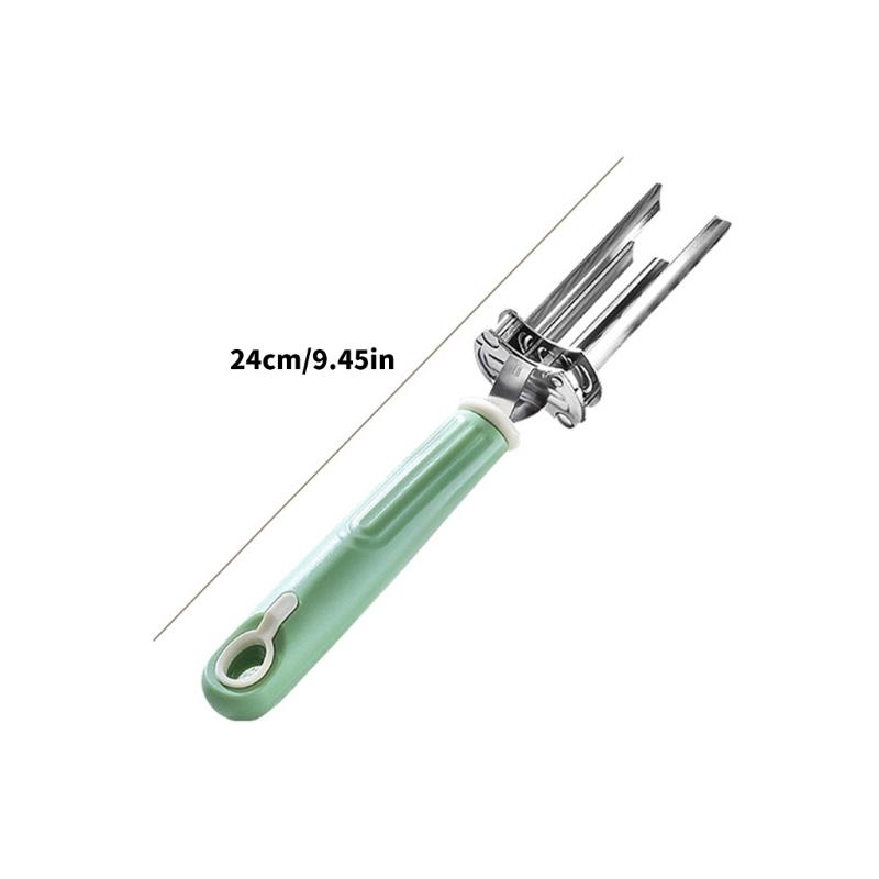 Vegetable Cores Remover Tool Adjustable Diameter For Apples Peppers Stainless Steel Blade Kitchen Gadget