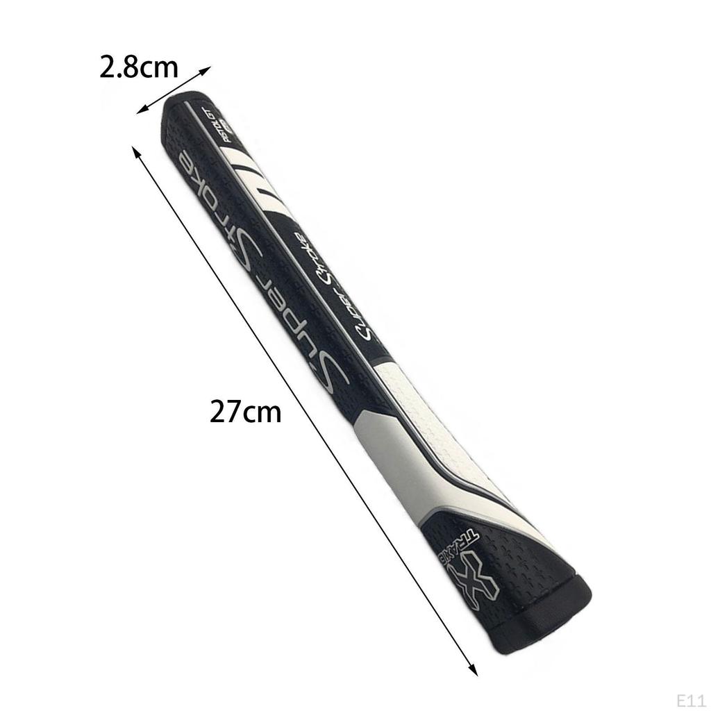 Impugnatura per Putter da Golf Overgrip Antiscivolo Texture Superficiale Avanzata Parti del Bastone Bianco Rosso 27x2.8cm