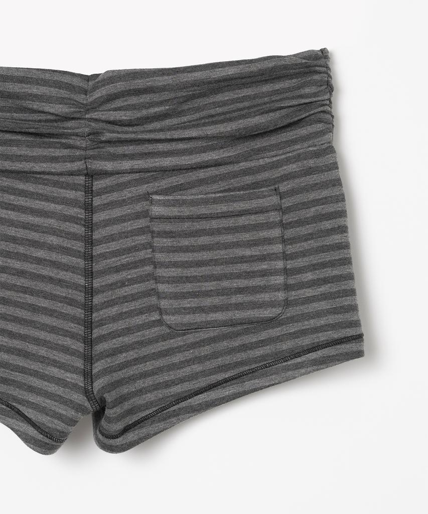 MILLO WOMEN Jersey Micro Shorts [Charcoal]