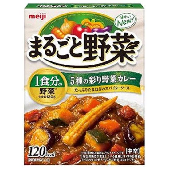

Meiji Seika Whole Vegetables 5 видов цветного овощного карри 190 г x 30 шт.