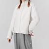 PUMA Full Open Collar Fleece Lined Stand Collar Sherpa Jacket Women's Smoke Gray 586612-05
