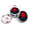 4pcs 60mm Car Badge Wheel Hub Center Caps Covers For Grand Vitara SX4 Swift Jimny Baleno Vitara Auto Styling Accessories