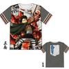 Attack on Titan 3D Pattern T-Shirt, Fashion Streetwear Graphic Tee, Lightweight Polyester Short Sleeve, Hip Hop Style Tops